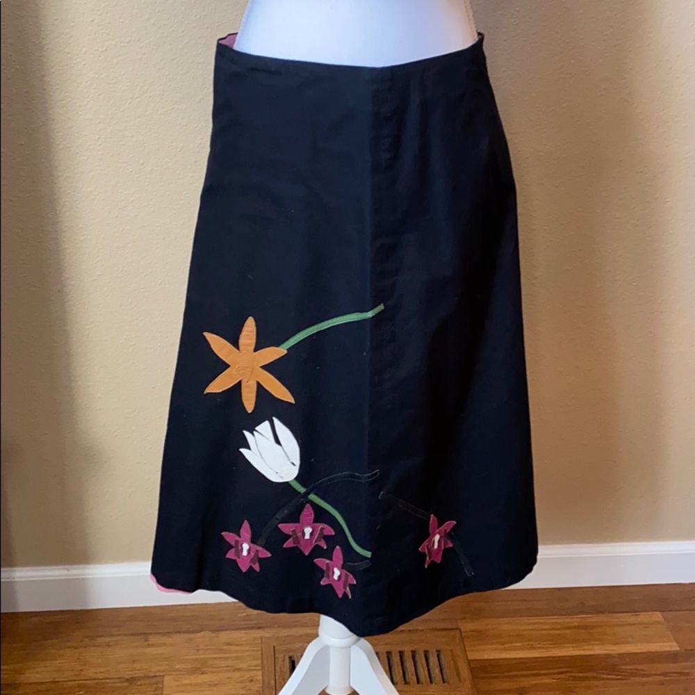 Vntg Anthropologie Odille Skirt